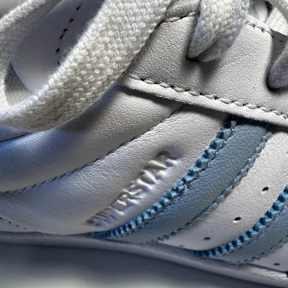 Adidas Superstar Sky Blue Sneakers